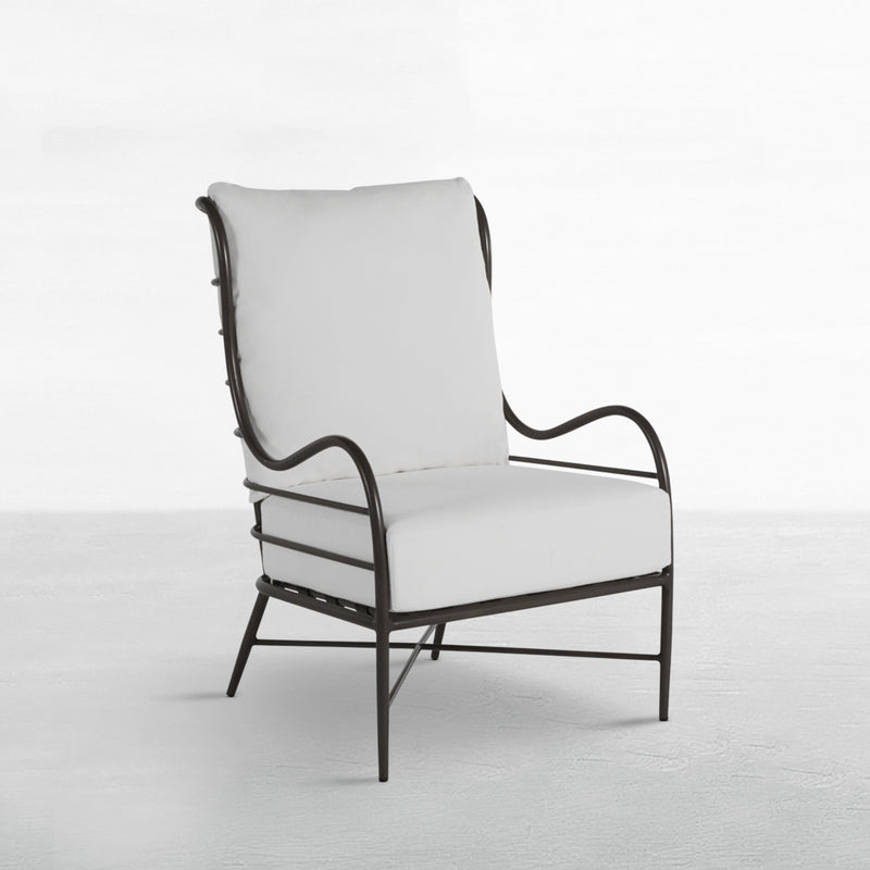 Carmel Aluminum Outdoor Lounge Chair