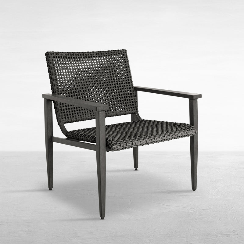 Harbor N-Dura Resin Wicker Outdoor Lounge Chair
