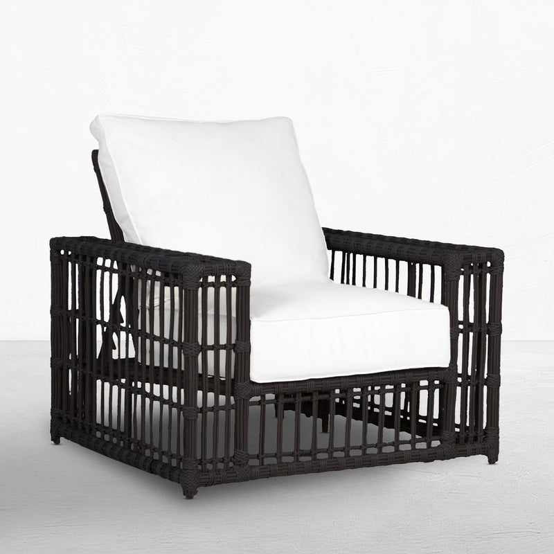 Newport Wicker Woven Recliner Lounge Chair