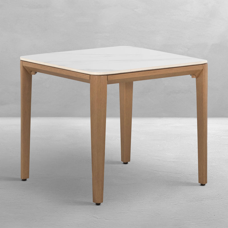 Palma Aluminum Square Outdoor End Table