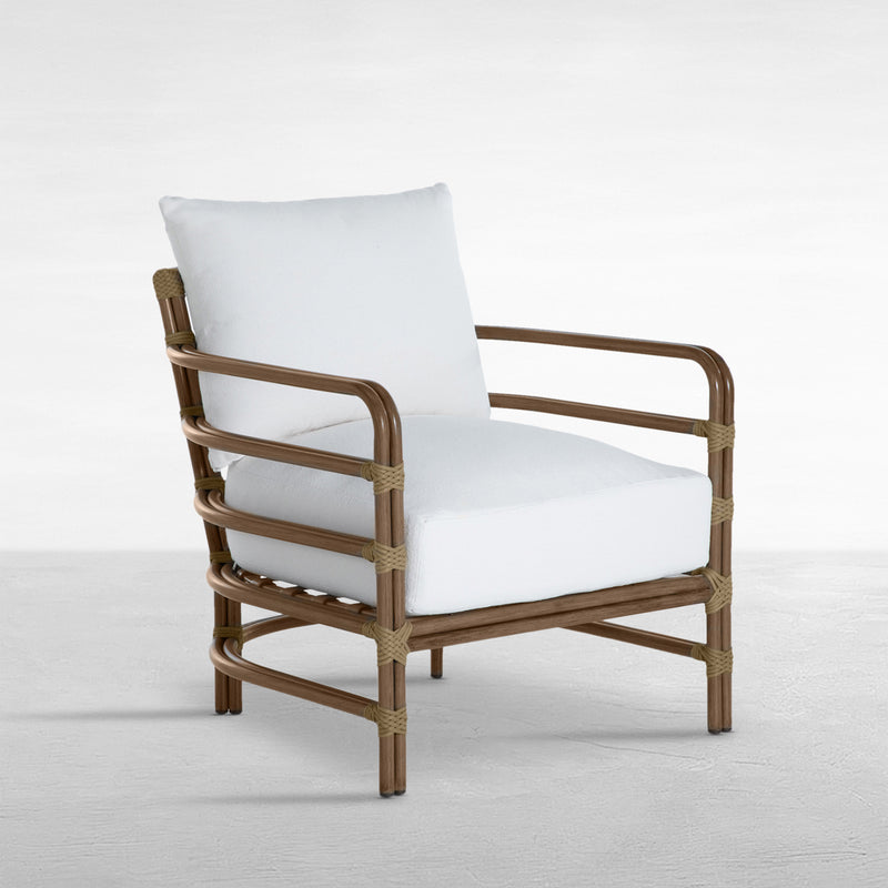 Malibu N-Dura Resin Wicker Outdoor Lounge Chair