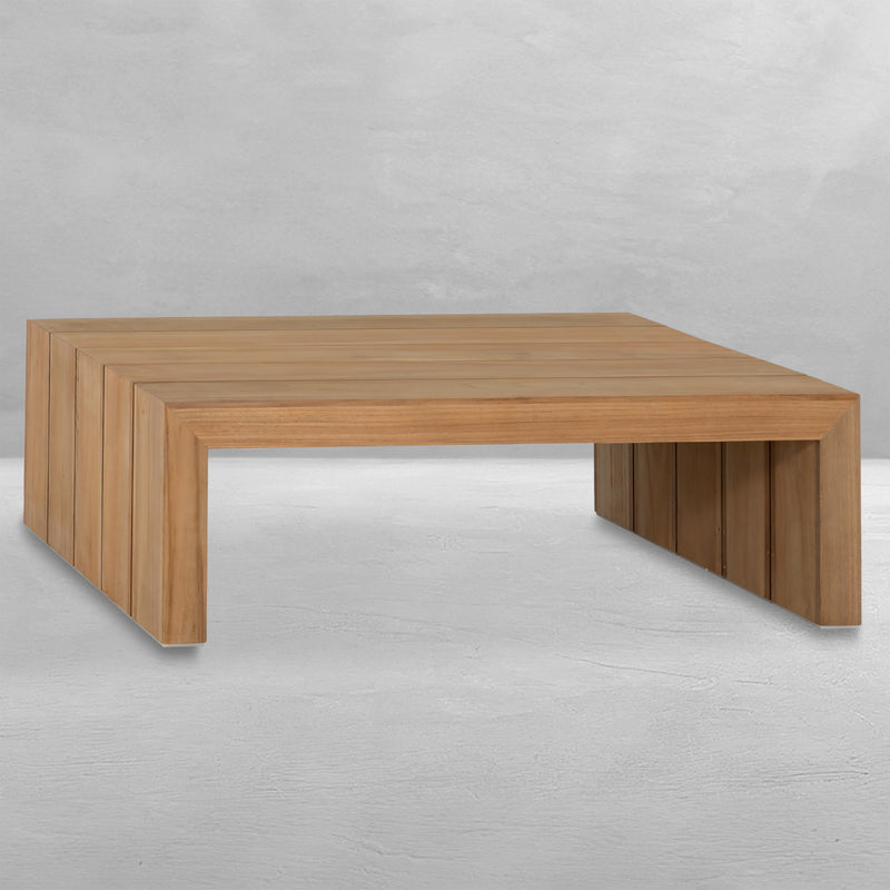 Messina Rectangle Outdoor Waterfall Coffee Table