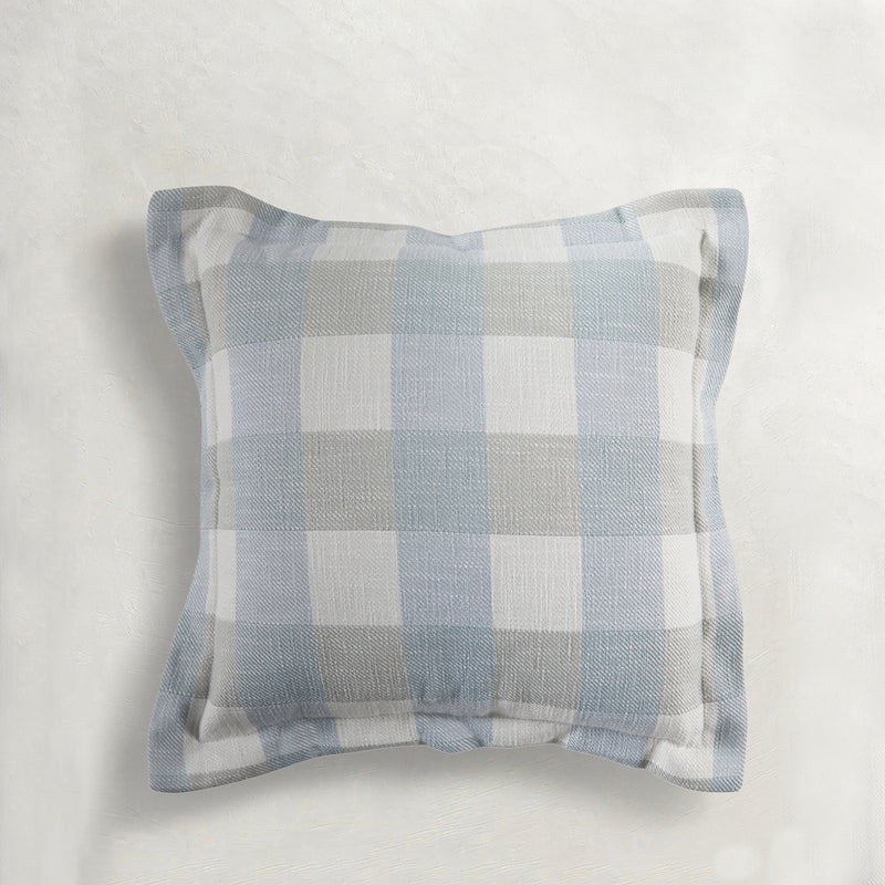 Plaid Outdoor Throw Pillow