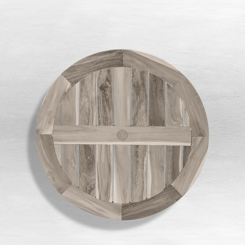 Club Teak 35.5" Round Outdoor Table Top