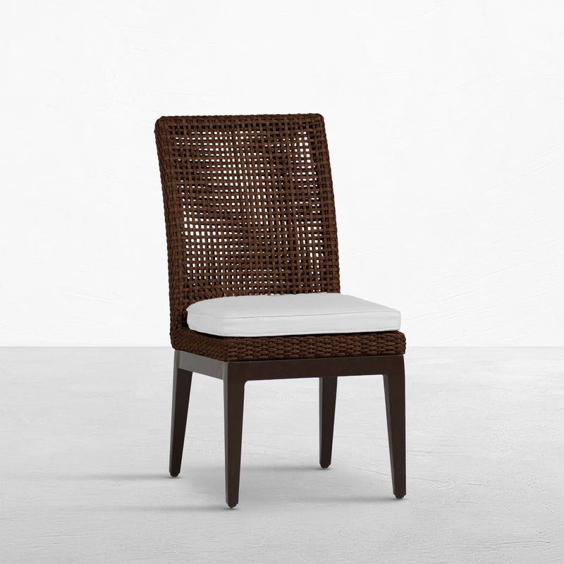 Peninsula N-Dura Resin Wicker Outdoor Side Chair