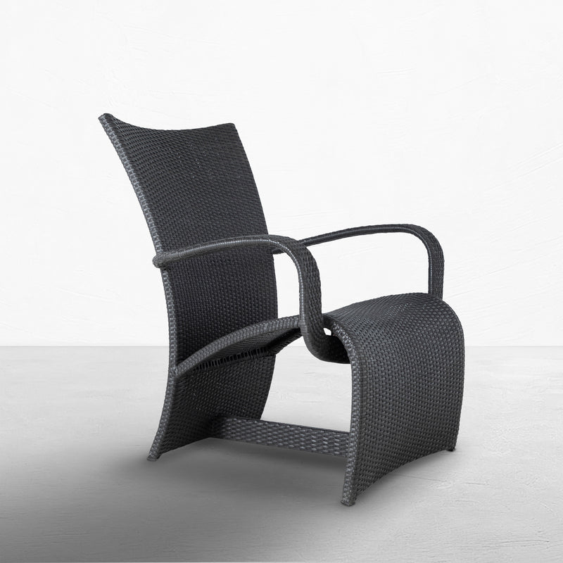 Halo N-Dura Resin Wicker Outdoor Lounge Chair