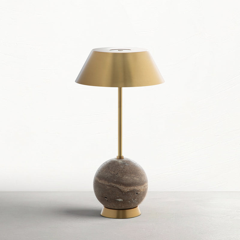 Firefly Table Lamp - Brass|Marron Imperial Brown