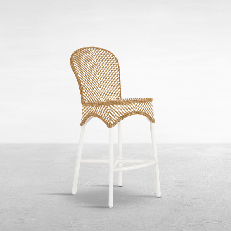 Savoy N-Dura Resin Wicker Outdoor Bar Stool