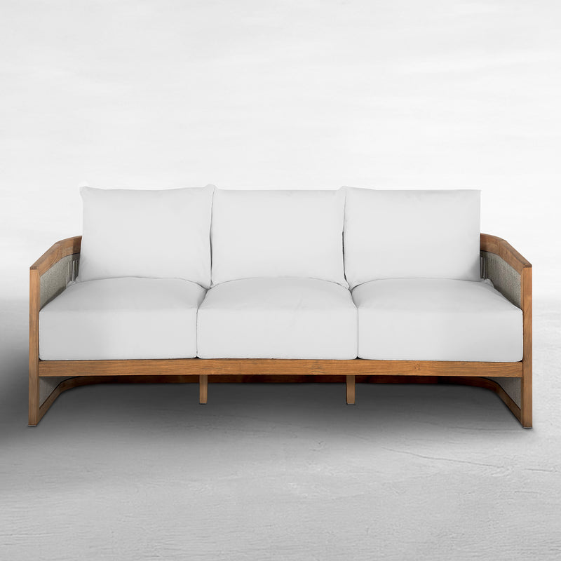 Avalon Teak Rope Outdoor Sofa
