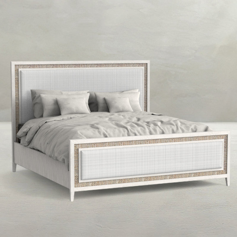 Grand Bermuda Queen Bed - Whitewash