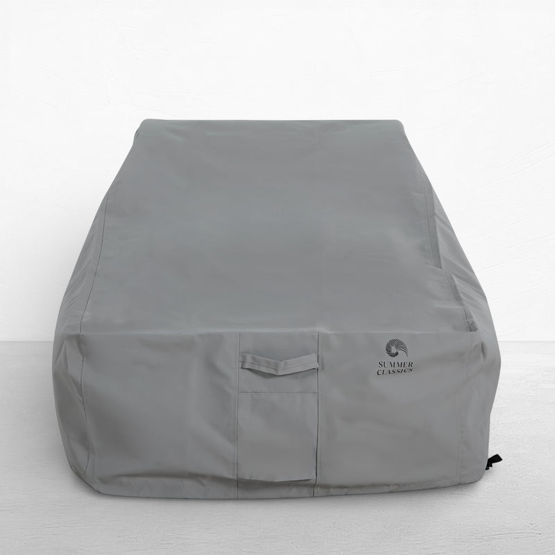 Chaise Lounge Cover Back Down
