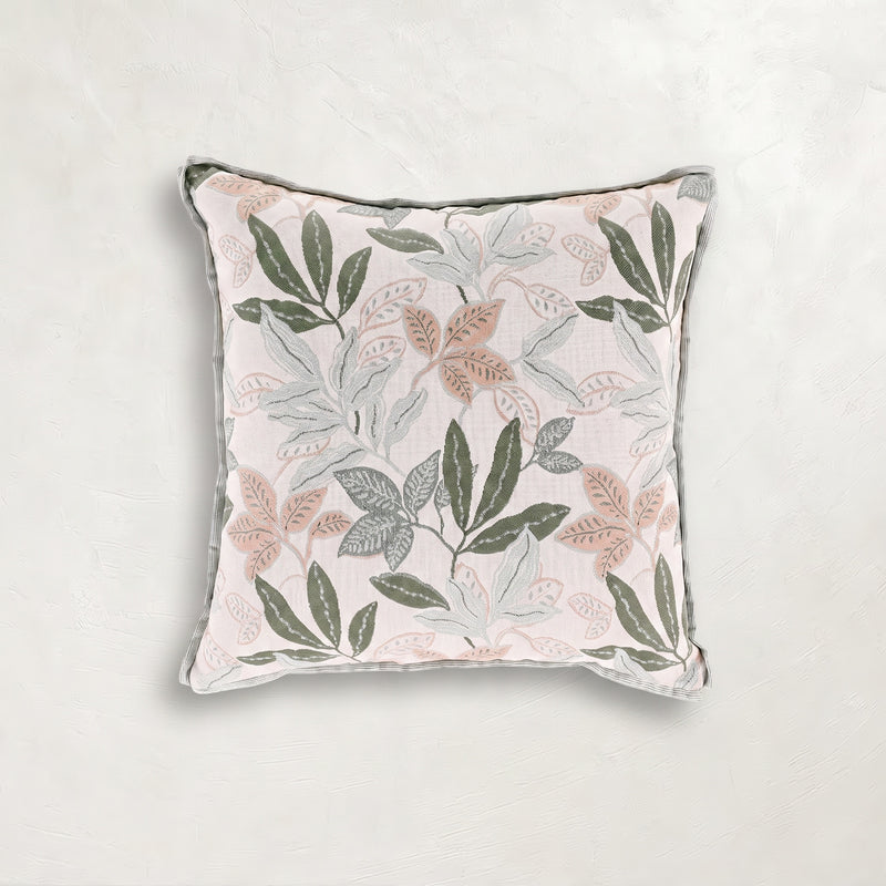 Verdant Blush Outdoor Throw Pillow