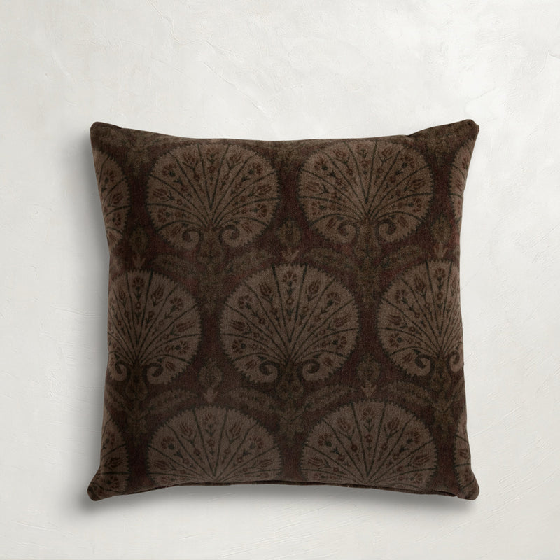 Folding Fan Indoor Throw Pillow
