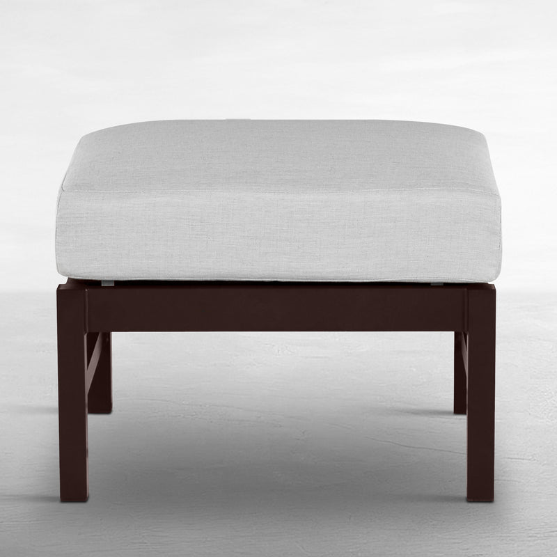 Charleston Aluminum Ottoman