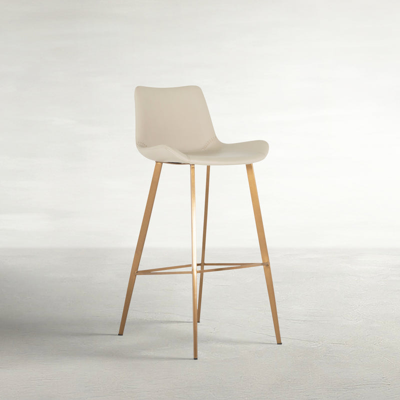 Hines Bar Stool - White