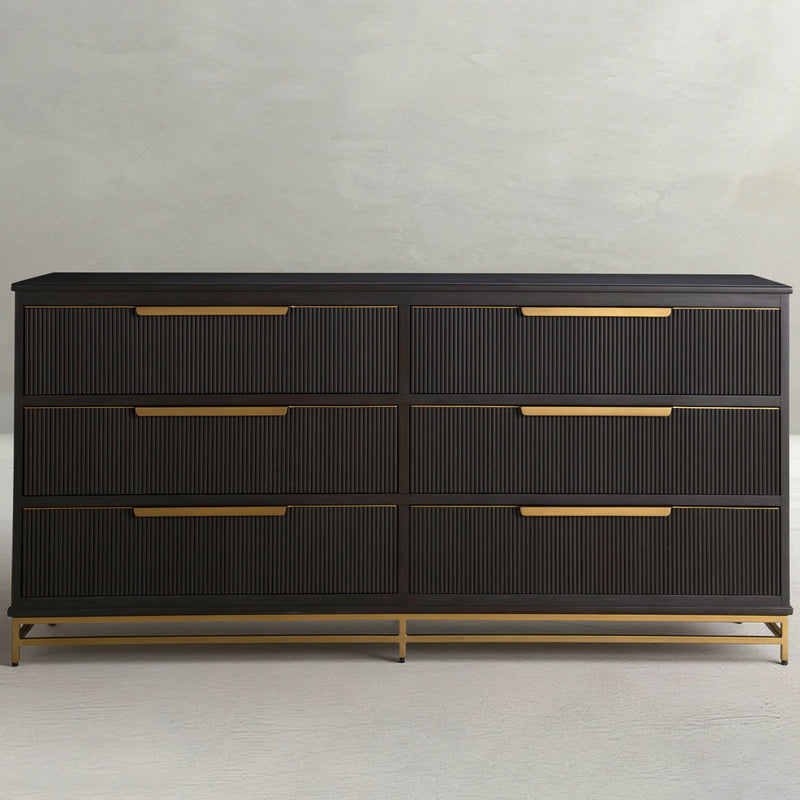 Riggs Dresser - Dark (PU Coated)