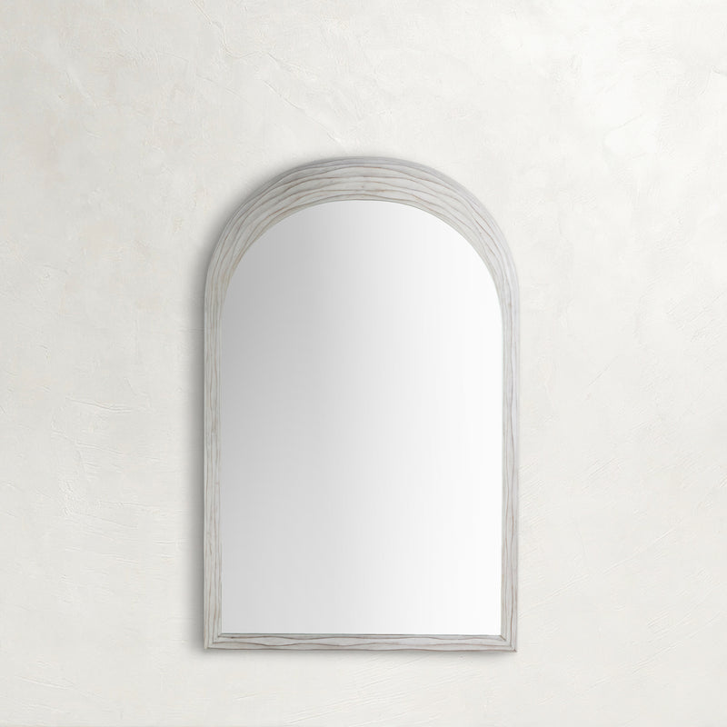 Swell Mirror - White