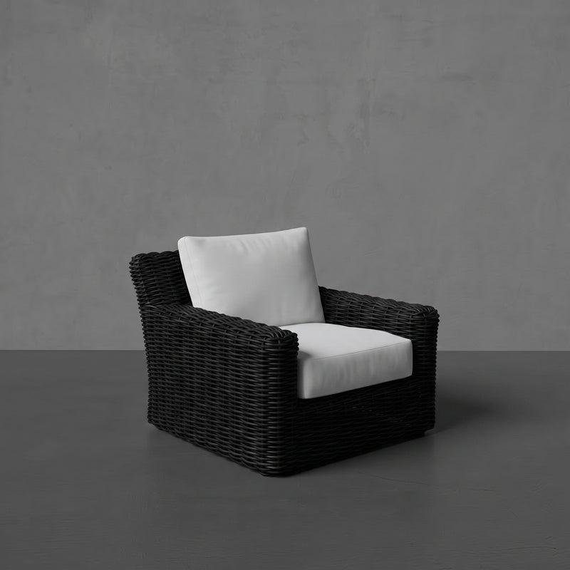 Montauk Resin Wicker Outdoor Swivel Lounge Chair