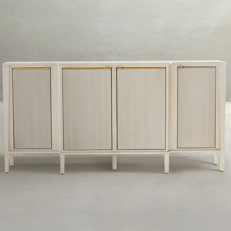 Leary Sideboard - Gray (PU Coated)